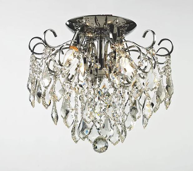 Lustre Plafon Cromado