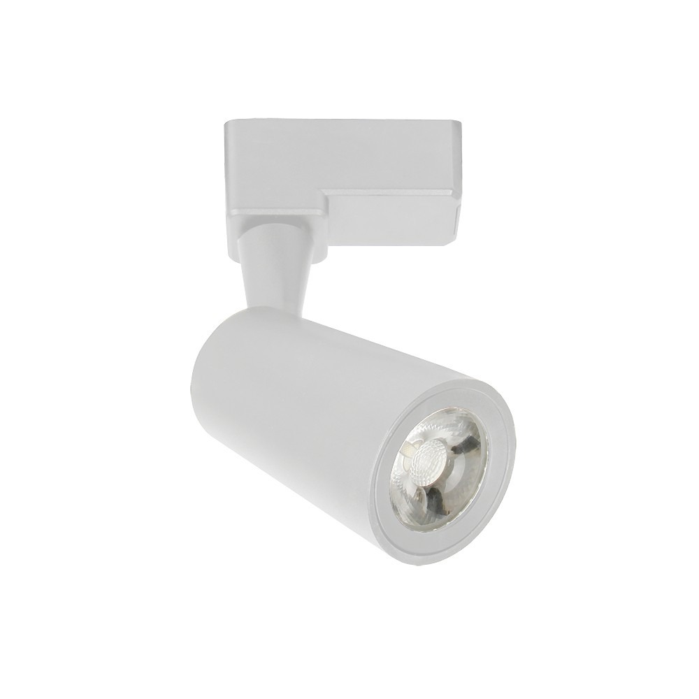 Delis Spot Branco Com Led Integrado Para Trilho Eletrificado 12W 6000k DS7122
