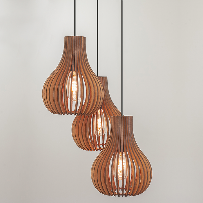 Atiimo-Iluminação-Pendente-Balãozinha-Tripla-De-Madeira-Imbuia-Ref-LMC-404-00