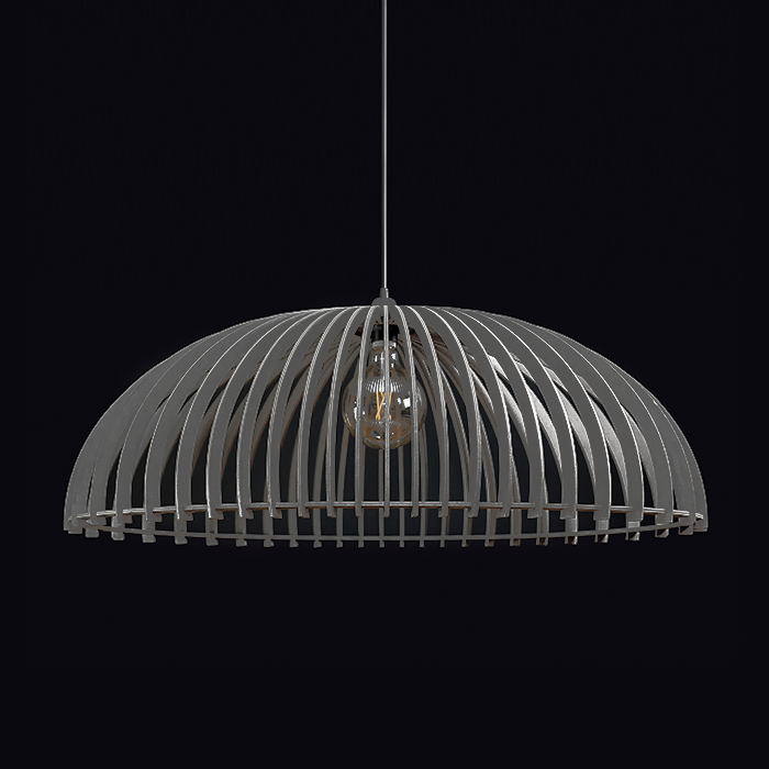 Atiimo-Iluminação-Pendente-Elipse-De-Madeira-Cinza-Ref-LMC-607-00