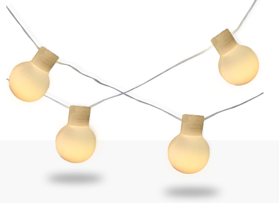 Starlux Fio de luz led 20 bolinhas 2657 001