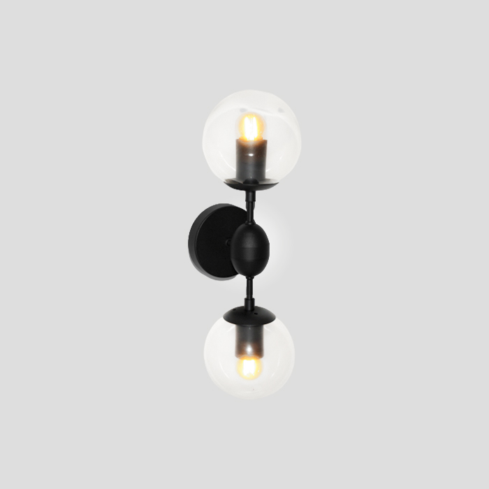 Usina Design Arandela Sansao preta 700×700